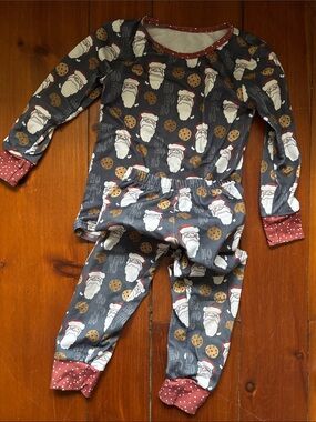 Khloe Jean red Santa cookies